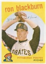 1959 Topps Baseball Cards      401     Ron Blackburn